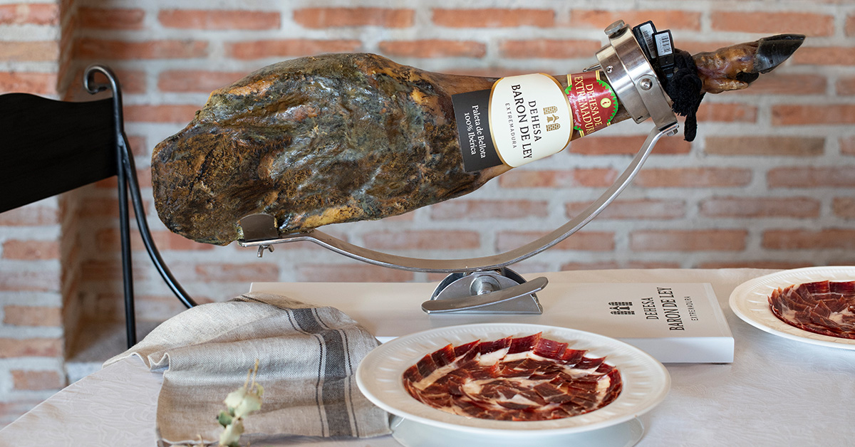 Jamón 100% ibérico de bellota de Dehesa Barón de Ley